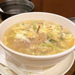 七輪焼肉 安安 - 安安スープ