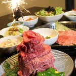 黒毛和牛焼肉 うしくろ - 料理写真:アニバーサリーコース