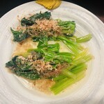 おかめ - ほうれん草