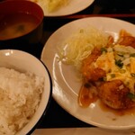 h Oishii Sumibiyaki Izakaya Kingyo - チキン南蛮定食♪