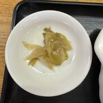 四川料理 江湖 - セット香の物（ザーサイ）