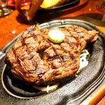 肉の万世 ステーキハウス - ロースステーキ1ポンド