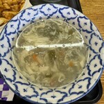 四川料理 江湖 - セットスープ（溶き卵のスープ）