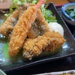 旬食房 ふた葉 - 今日はミックスフライ