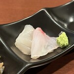 酒肴場 屯 - まだい、カサゴ