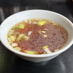 中華料理 春き - セットのスープ