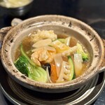 Chuugoku Meisai Ronfan - 海鮮と野菜のアツアツ土鍋ご飯
