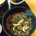 Ginza - ハーブ鶏山菜そば