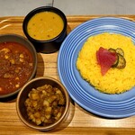 Have more curry - チキンカレーと豆カレーのセット