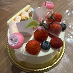 菓子工房 エピナール - ひなまつりケーキ　12cm