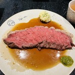 Roji-oku - オススメメニューの｢ローストビーフ定食｣ビストロならではの本格的な味わいです✩.*˚
