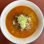 キッチン有明 - 担々麺の全容絵面