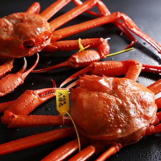 1 kg class of premium live Kasumi crab (red snow crab) 2 cups course per person