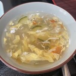 華郷餃子 - 玉子スープ