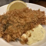 かつれつ四谷たけだ - トッピングのカキフライ