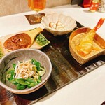 NK 蕎麦屋の二階 - 先付・肴