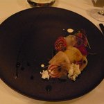 レストラン マノワ - 平貝と帆立のロティ（2014.1）