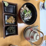 和食処 こばやし - 金目鯛とあおさ海苔のお茶漬け