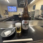 山本まんぼ - 瓶ビール 大瓶750円