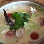 Tom-Kha-Gai/Chicken and coconutmilk soup