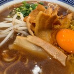 Tokushima Ramen Haruma - 徳島ラーメン＋生卵アップ