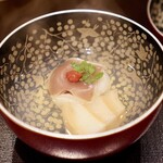 Mochi Duki - 蛤真薯、車麩、いた蕨