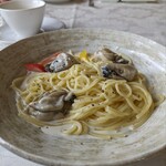 サンセット - 牡蠣のクリームパスタ