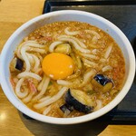 Uesuto - シン・タヌキのつけ汁に麺と月見