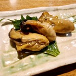 居酒屋　さざん - 牡蠣のオイル漬け