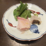 ハマチのお造り