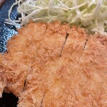 Tontake - Mixかつランチ(1,200円)のとんかつ