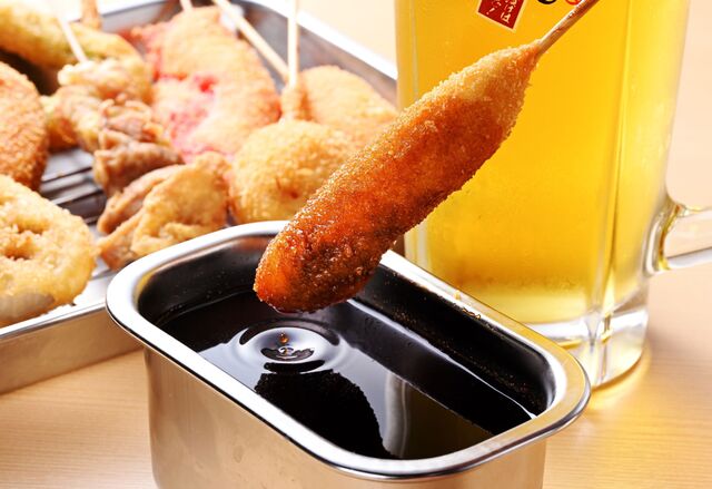 レディースセット 1500円（税込1，650円） : 串かつ だるま 北