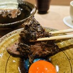 新日本料理おぶね - ▫︎夢咲牛のヒレ肉(今回はシャトーブリアン)のトリュフすき焼き②
