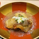 新日本料理おぶね - ▫︎浜名湖の牡蠣に蕪のあんかけ