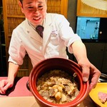 新日本料理おぶね - ▫︎ホタテバタートリュフごはん