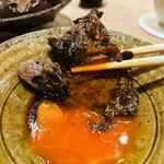 新日本料理おぶね - ▫︎夢咲牛のヒレ肉(今回はシャトーブリアン)のトリュフすき焼き③