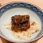新日本料理おぶね - ▫︎夢咲牛のヒレ肉(今回はシャトーブリアン)のトリュフすき焼き④