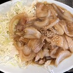 昭和ホルモン食堂 - 日替わり定食『生姜焼き』750円！