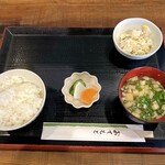 昭和ホルモン食堂 - 定食セット！メインは後から！
