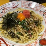 Goemon - 明太子と辛子高菜の博多風 1100円