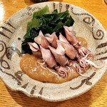 Sandaime Maruten - ホタルイカと新わかめ　酢味噌