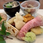 コヤマ - ひな鶏の素揚げと軍鶏鍋コース