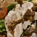 Bisei pork roast pork and spring vegetable salad ~new onions and balsamic dressing~