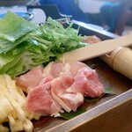 KOYAMA - ひな鶏の素揚げと軍鶏鍋コース