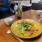 ASIAN FRENCH DINING 味市場 - 揚げワンタンかな？アクセントになって美味しかったです