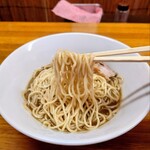 中華そば屋 伊藤 - ストレート細麺