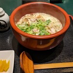 稲庭うどん 無限堂 - 比内地鶏のむげんうどん