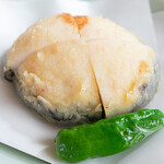 魚菜 山ぐち - 椎茸すり身揚げ