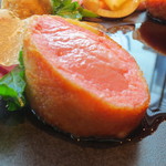 オーグードゥジュール ヌーヴェルエール - パルミジャーノ・レッジャーノも使った衣を纏って。