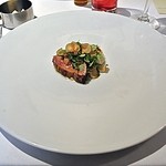 ギュール ルモンテ - フォアグラのポアレ・青紫蘇・セルフィーユの根